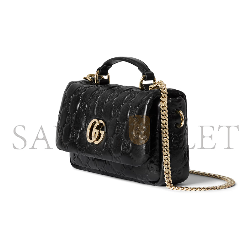 GUCCI GG MILANO SMALL TOP HANDLE BAG 806017 (21*12.5*6cm)
